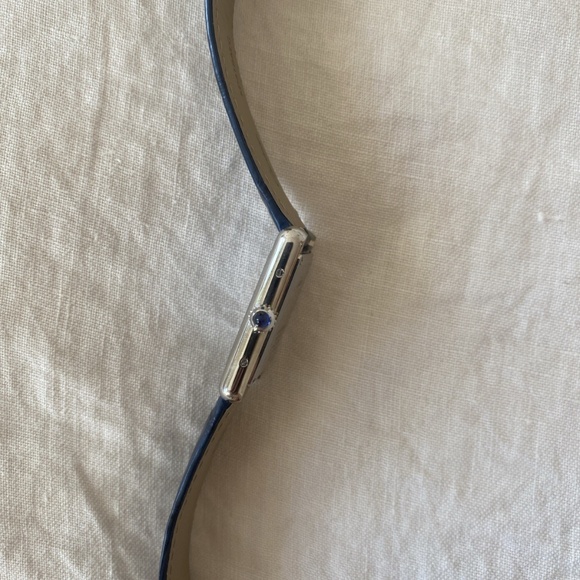 Cartier Watch For Men Tank Must In Blue, special edition "Cordes de Marseille" - Picture 6 of 6